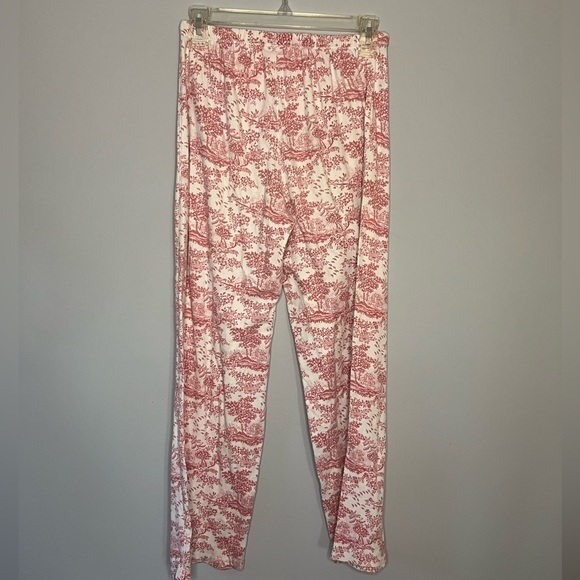 Go Softly Sleepwear Cottagecore Tablecloth Pattern Grandma Pajama Pants Small - Picture 8 of 8